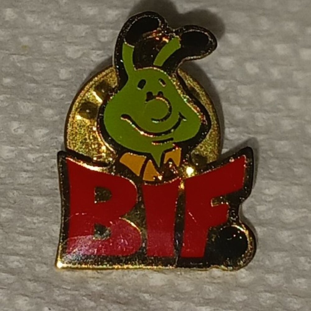Vintage 1980s BIF Bowling is Fun YABA Lapel Collectible Pin - Picture 6 of 14